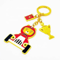 Bus Metal Keychain Bus Keychain Metal Customized 3D Metal Keychain Blank